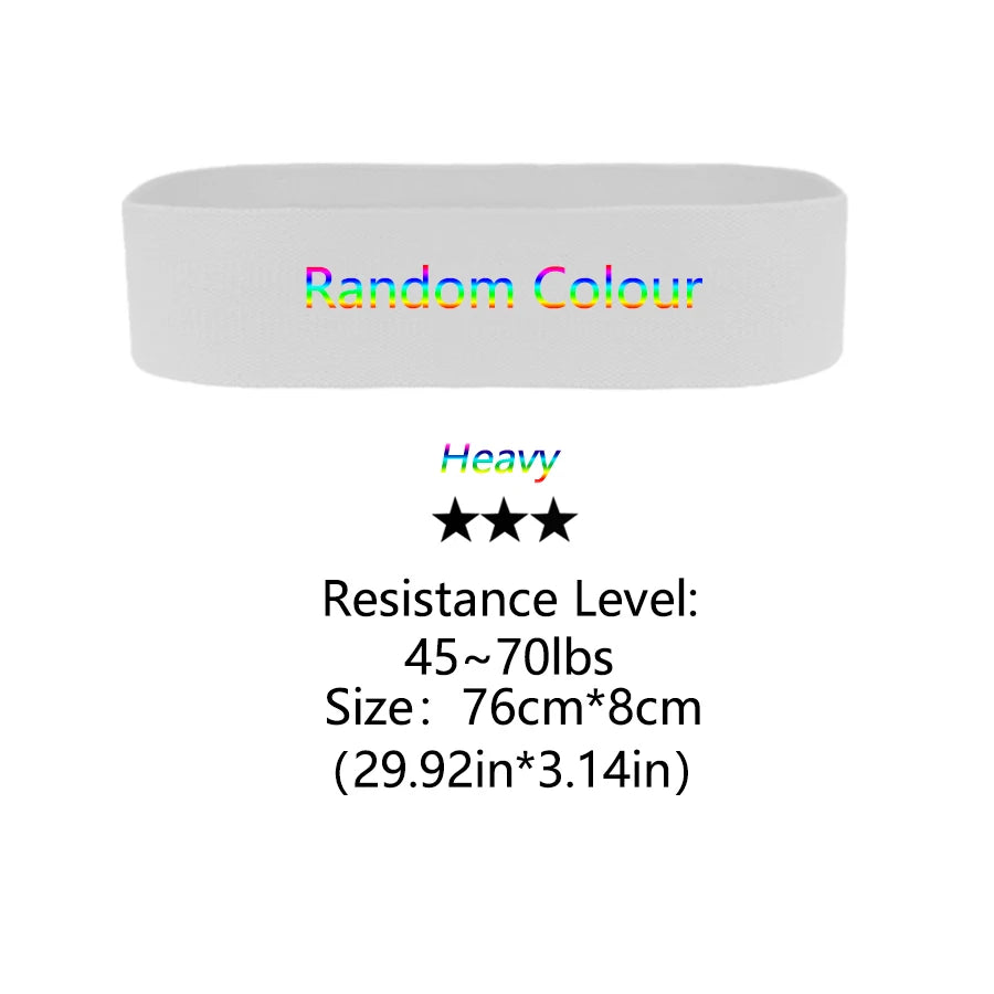 Fabric Resistance Hip Booty Bands Glute Thigh Elastic Workout Bands Squat Circle Stretch Fitness Strips Loops Yoga Gym Equipment