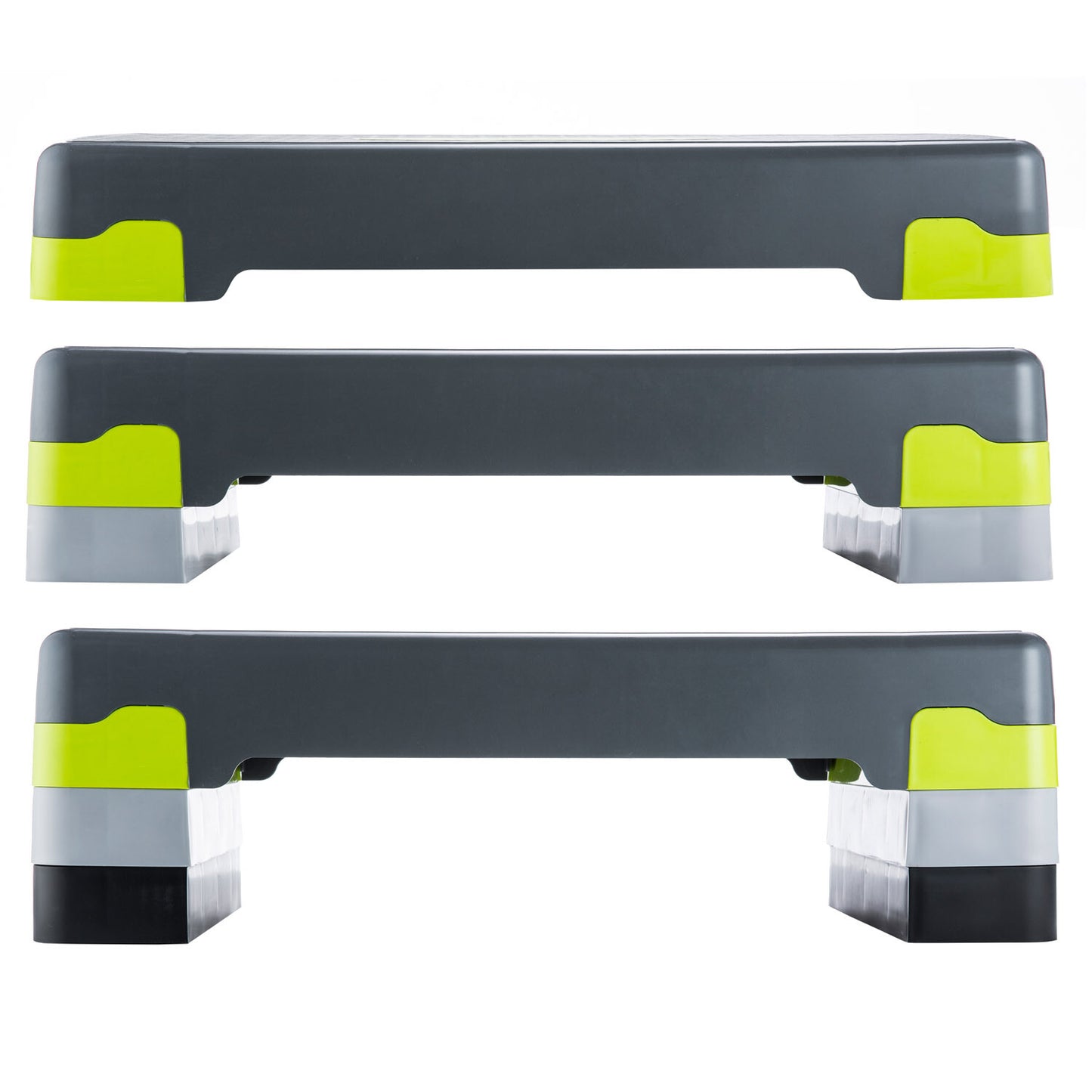 Aerobic Step Elite Steppbrett Fitness Stepper-Brett + Antirutsch-Mat