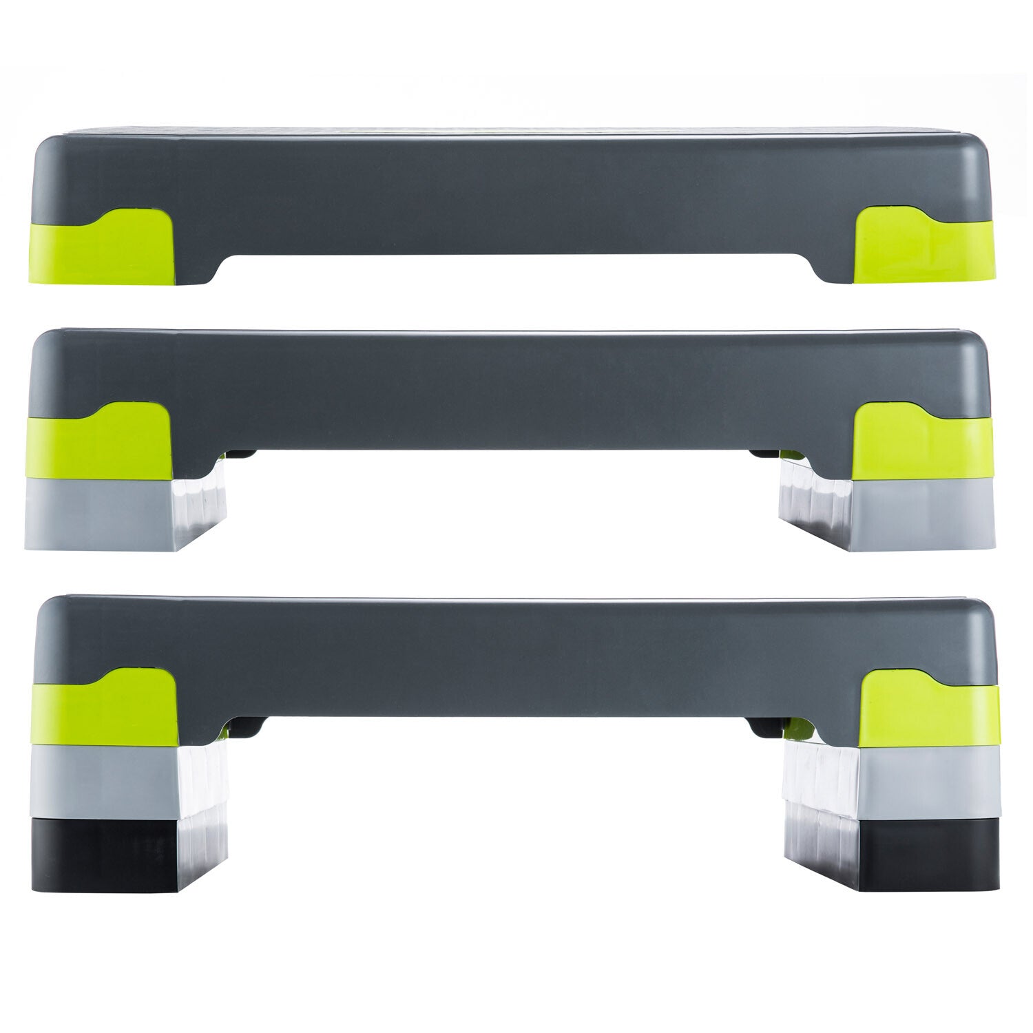 Aerobic Step Elite Steppbrett Fitness Stepper-Brett + Antirutsch-Mat