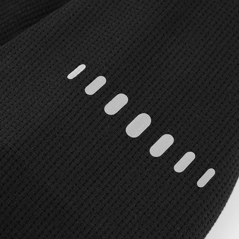 Running Long Sleeve T-Shirt Reflective Men Sportswear Breathable Black Coat Gym Jogging Male Gym Fitness Spring Autumn Clothing